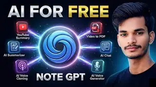 NoteGPT AI Tool Youtube Automation | YouTube Video Summarizer, AI Notes & Study Assistant