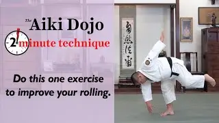 The 1 Leg Reach - The Aiki Dojo 2 Minute Technique #aikido #ukemi #zenpokaiten #aikidocenterla