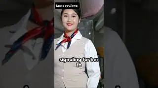 A 46 Year Old Flight Attendant Saved A Girl On The Airplane #shorts #flightattendant #flight #save