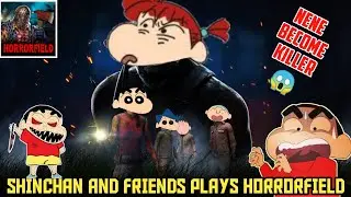 SHINCHAN AND FRIENDS PLAYS SASTA DEAD BY DAYLIGHT😂😂 | SHINCHAN PLAY HORROR GAMES😰 | HORRORFIELD 😨😰