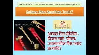 Non Sparking Tools for Flammable Atmosphere Area like Oil Rig Maintenance, Diesel Storage etc.