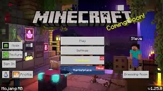 MCPE 1.25.0 (New Intro)