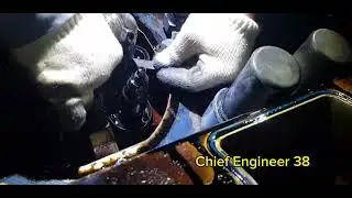 How to check Tappet clearance of diesel engine (HIMSEN ENGINE)