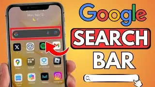 How To Add Google Search Bar to Home Screen (Easy)