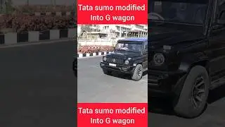 tata sumo modified into g wagon