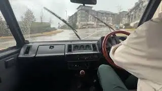 1990 Isuzu Bighorn Lotus Edition 2.8 Turbodiesel driving video