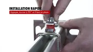 Rapid &eacute;crou Varifix&reg; pour rail profil 41 - W&uuml;rth