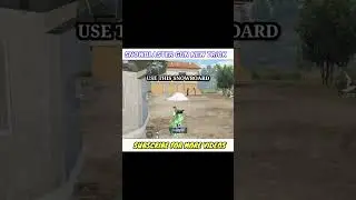 SNOWBOARD NEW TRICK🤯 BGMI NEW UPDATE🥵😱 #shorts #rvgaming #viral  #tipsandtricks