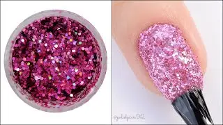 Temptation Glitter from Cuccio | application | PolishPixie92