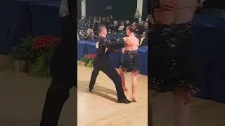 Let's get loud Cha Cha🤙Dani & Konner👍#ballroomdance #dance #ballroom #wdsfdancesport #shorts #dancer