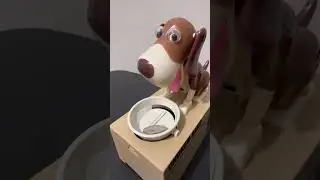 😍🐶🐩 EXTREMELY HUNGRY COIN EATING DOG 5 🐩😍🐕 #satisfying #asmr #enjoy #foryou #yt #viral #dog