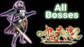 Onimusha 2 Samurai's Destiny - All Bosses [HD]