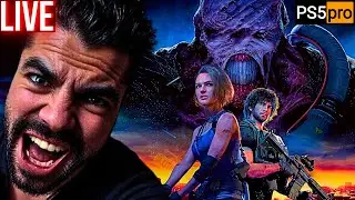 TODOS Resident Evil até ZERAR Pela PRIMEIRA VEZ no PS5 PRO | Resident Evil 3 | LIVE