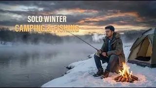 প্রচন্ড শীতে মাছ ধরলাম আর ক্যাম্পিং করলাম | Full Day Night Camping and Fishing | Part 1
