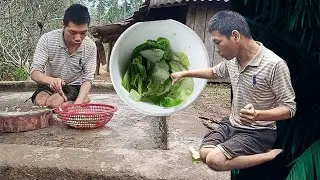 Poor family doesn't have rice - Go ask for rice to cook lunch