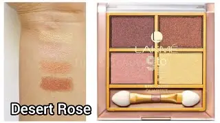 Lakme 9to5 Quartet Desert Rose  Eyeshadow | Review | Shimmer Eyeshadow |DIY & Beauty