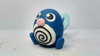 Como Hacer el Pok&eacute;mon Poliwag con Plastilina | How to Make Poliwag Pokemon with Clay