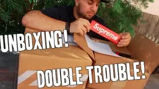 A Very SUPREME UNBOXING! DOUBLE THE TROUBLE!
