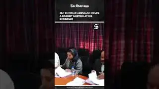 J&K CM Omar Abdullah Holds Cabinet Meeting at His Residence