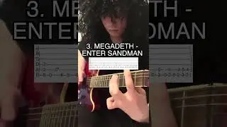 Top 5 Hardest Guitar Riffs of All Time (With Tabs) **NOT CLICKBAIT**