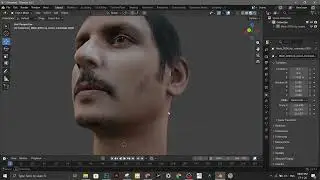 Jiiva 3D head making full screen recording