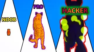 NOOB VS PRO VS HACKER | CAT EVOLUTION