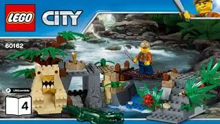 LEGO City Jungle Explorers 2017 JUNGLE AIR DROP HELICOPTER 60162 #4