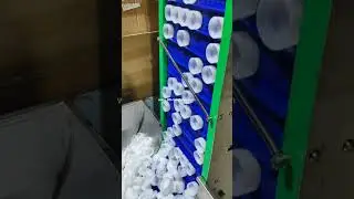 Bottle plastic cap bucket pail drum big cap elevator lifting sorting feeding machine