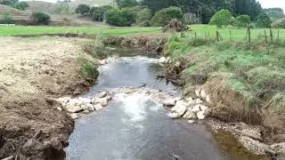Ngakoaohia Stream Gradient Control & Fish Habitat Enhancement Structure