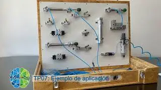 Industrial Pneumatics: Direct control of a double-acting cylinder