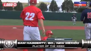 Mountain West Baseball Player & Pitcher of the Week