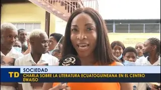 Guillermina Mekuy charla sobre la literatura Ecuatoguineana