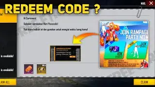 rampage redeem code today || free fire redeem code today || free fire new event || gaming with modi