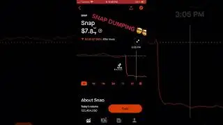 SNAP falling!