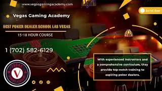 Best Poker Dealer School Las Vegas - Vegas Gaming Academy