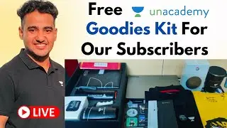 Live Giveaway | Subscribe @Engineering Job Alerts by Unacademy | Tricky Man