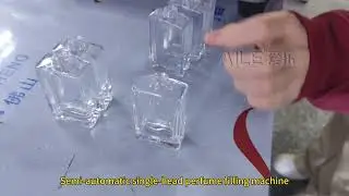 Factory semi-automatic perfume filling machine