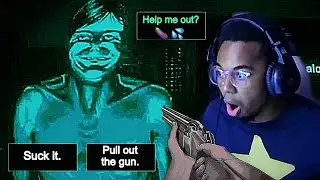 WHAT IS THIS FREAKY ASS GAME!? | No, I'm Not a Human (Part 1)
