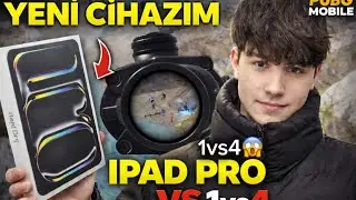 YENİ🔥IPAD PRO 1VS4😱SONUNU KAÇIRMA JOKER TAKIM ARKADAŞLARIMI BİTİRDİ BAK NASIL İNTİKAM ALIYORUM#pubg 