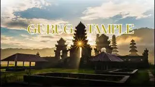 Gubug Temple in Tamblingan Lake_by group 4