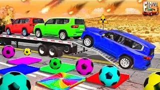 BeamNG Truck & Trailer Chaos | Clean Physics Edits #25 💣
