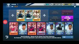 One Diamond Vintage Player Plus Two Gold Vintage Players Special Combination | MLB 9 Innings 21