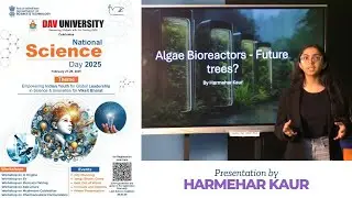 Harmehar Kaur at National Science Day, DAV University (Without Editing)