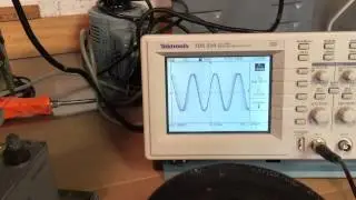 Демонстрация аудиогенератора HP 200A