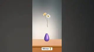 Arrange flower challenge #flowerarrangement #flowerarranging #flowers #bouquet #vase #flower #game