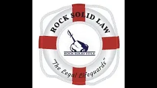 Rock Solid Law - Probate Webinar: How To Avoid Exposing Your Affairs and Spending So Much!