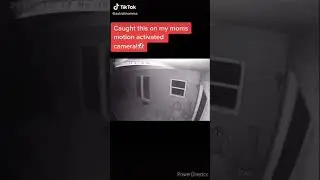Ghost appears walking out a door captured on CCTV #shorts