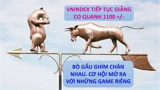 VN-INDEX TIẾP TỤC ĐI NGANG QUANH 1100+/-. D&Ograve;NG TIỀN SẼ PH&Acirc;N HO&Aacute; V&Agrave;O C&Aacute;C CỔ PHIẾU C&Oacute; C&Acirc;U CHUYỆN RI&Ecirc;NG