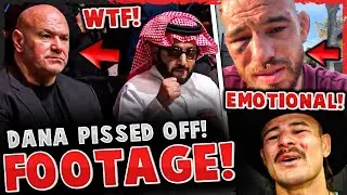 FOOTAGE* Dana White PISSED OFF + CALLED OUT FOR LYING! Jean Silva EMOTIONAL after LOSS + STATEMENT!