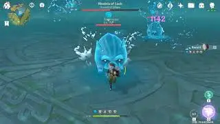 [Genshin Impact] Solo Razor vs Oceanid